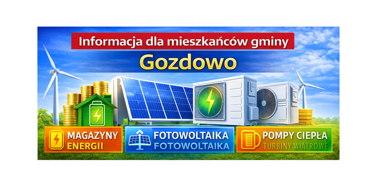 Zaproszenie na spotkanie w Gozdowie