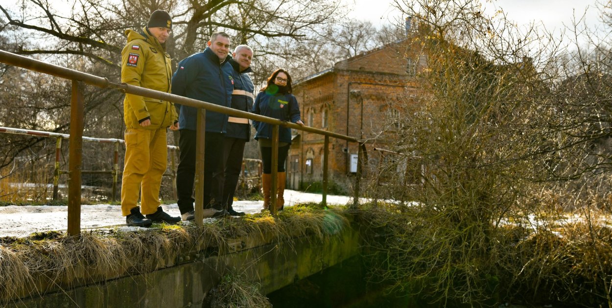 Kontrola poziomu wód w powiecie sierpeckim