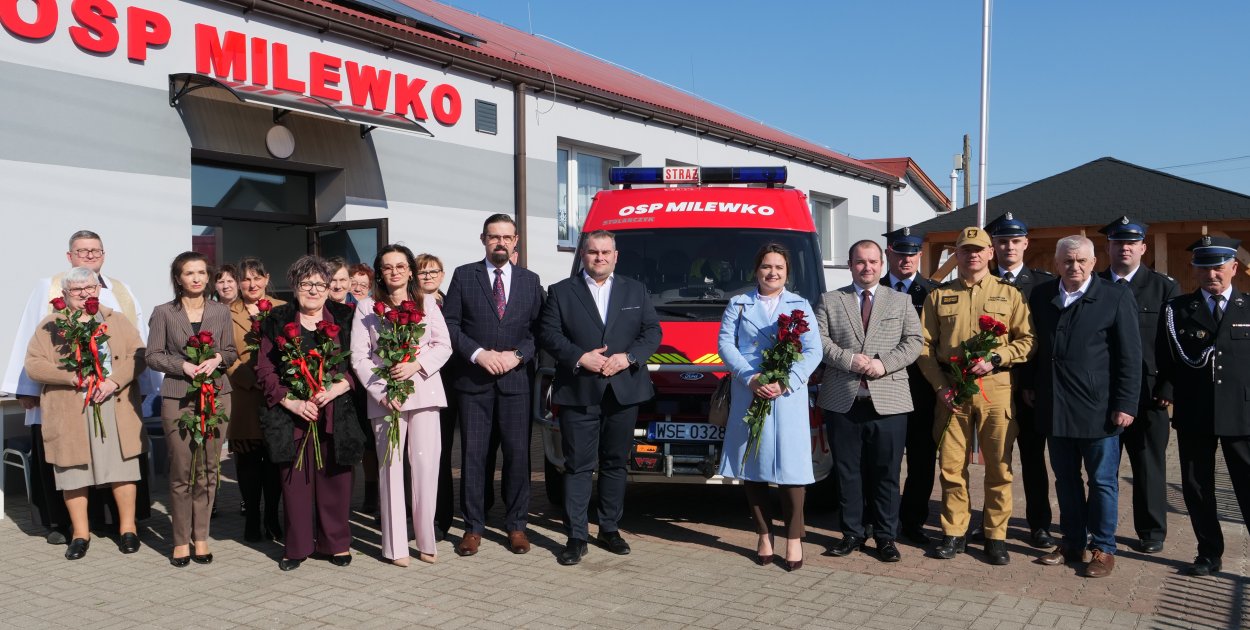 „Florianek” objął służbę w OSP Milewko