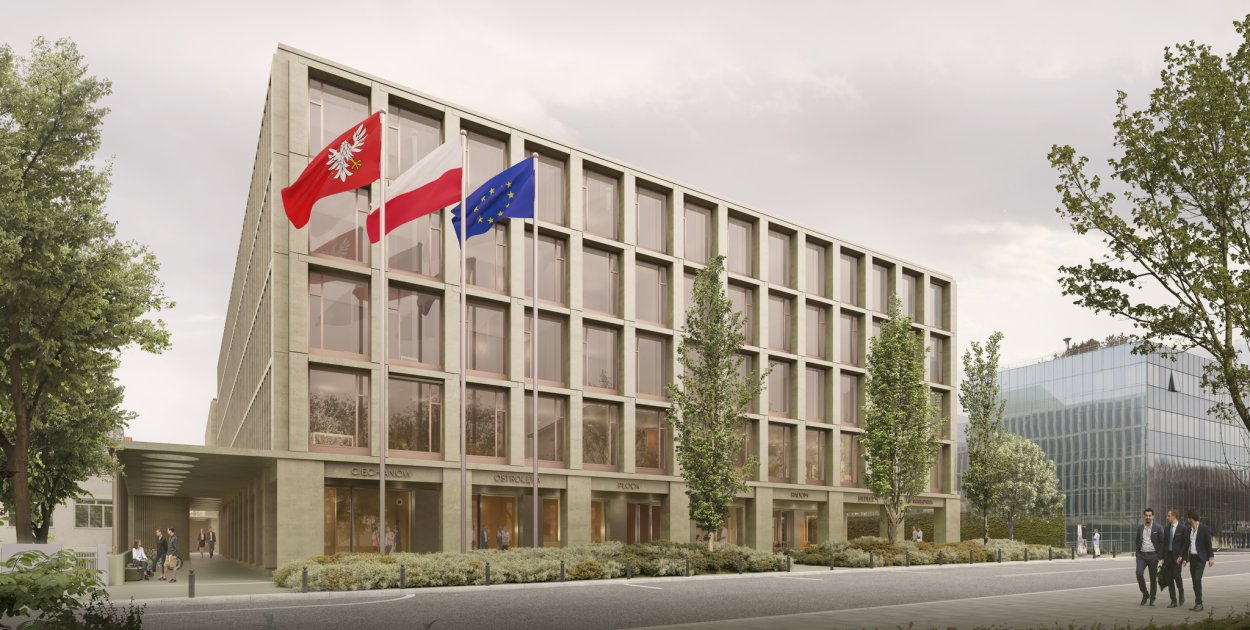 Nowe siedziby Sejmiku Województwa Mazowieckiego i Sądu Apelacyjnego w Warszawie