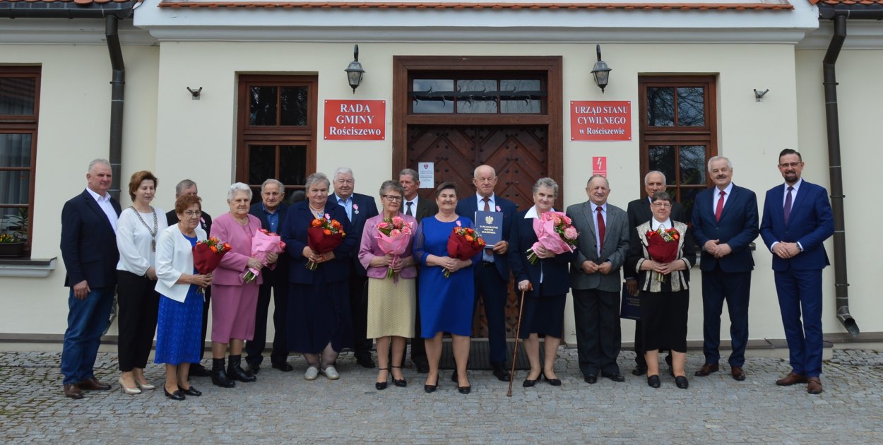 Złote i diamentowe gody w gminie Rościszewo