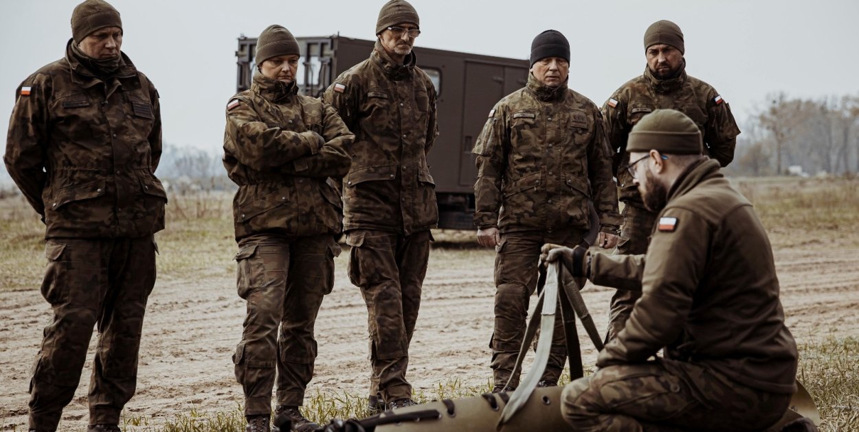 Terytorialsi w czasie szkolenia odnaleźli dwie zagubione osoby